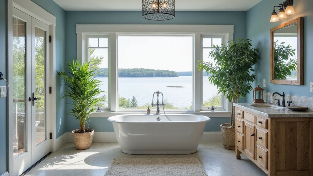 12 Lake House Bathroom Ideas for Breezy Relaxed Coastal Living