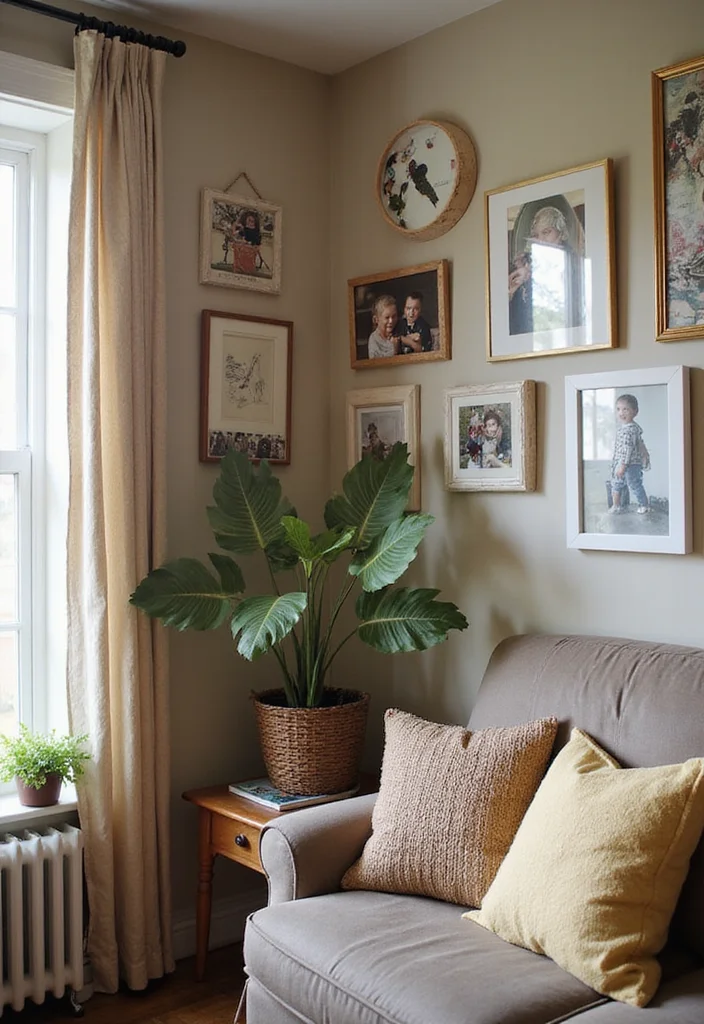 12 Living Room Sitting Area Ideas for Cozy Functional Corners - 12. Personal Touches