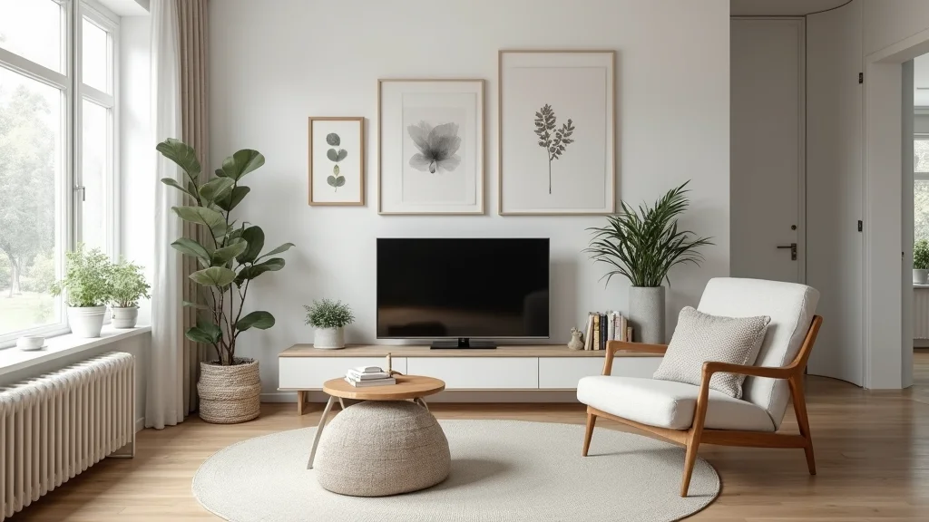 12 Living Room Wall Decor Ideas Around TV for Clean Stylish Framing