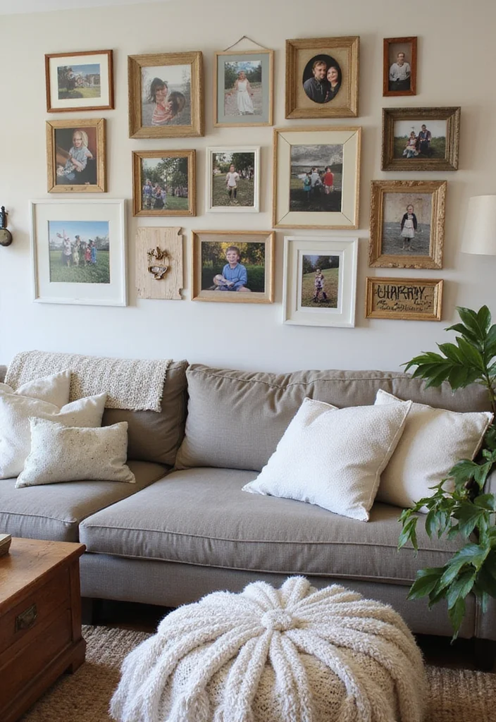 12 Magnolia Living Room Ideas for Soft Elegant Comfortable Spaces - 10. Personalized Touches