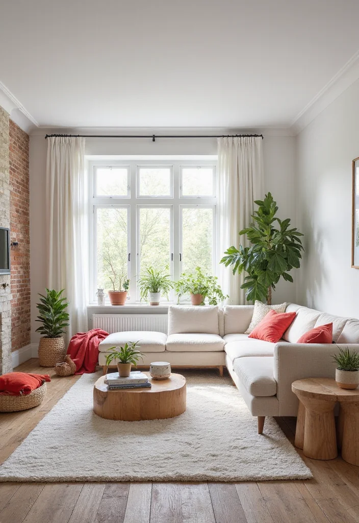 12 Modern Living Room Paint Color Ideas for Updated Calm Interiors - 12. Soft White