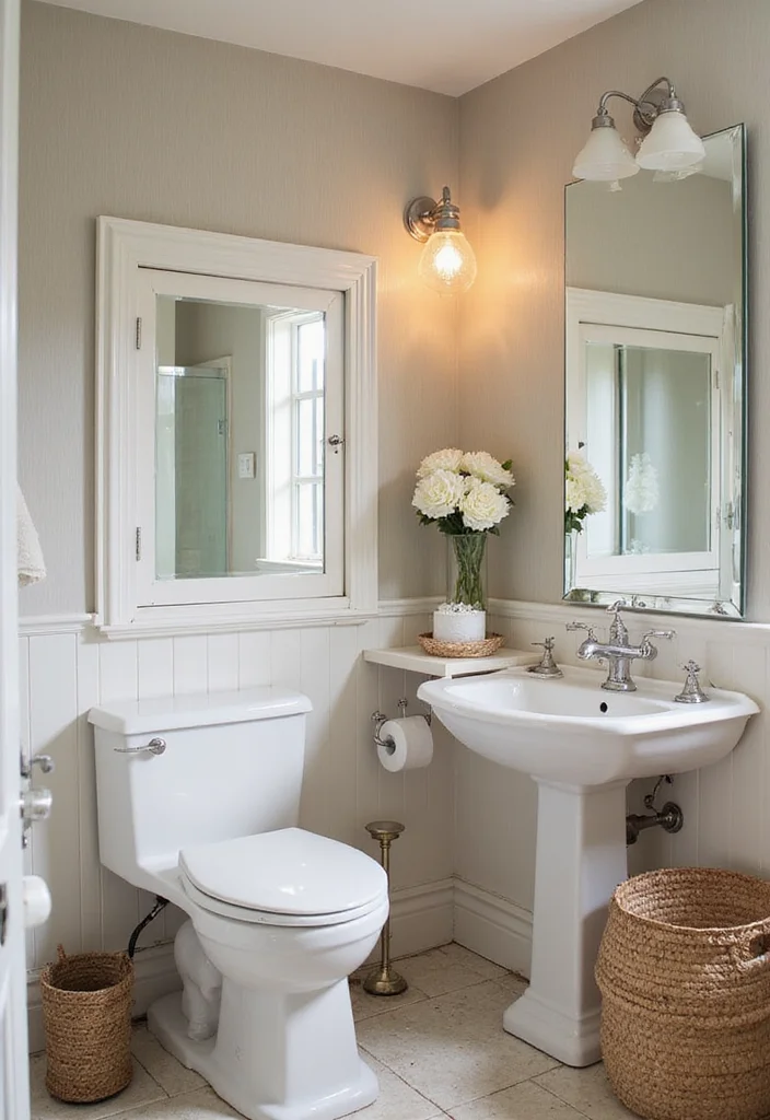 12 Small Bathroom Ideas Shower Only for Efficient Minimal Use - 12. Mirrors to Enhance Space