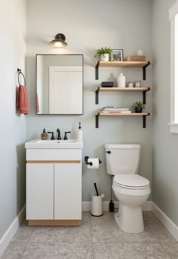 12 Small Bathroom Ideas Shower Only for Efficient Minimal Use - 3. Smart Storage Solutions