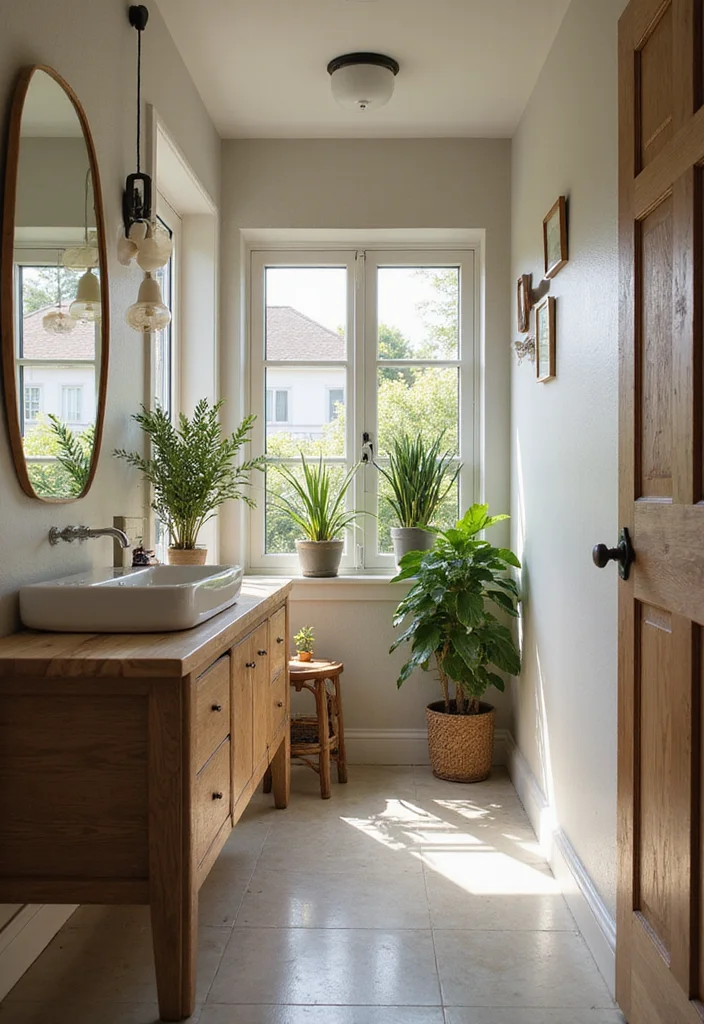 12 Small Bathroom Ideas Shower Only for Efficient Minimal Use - 6. Natural Elements