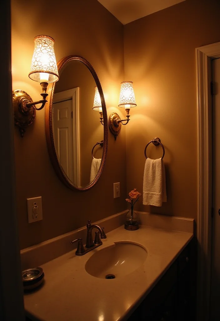 12 Small Bathroom Ideas Shower Only for Efficient Minimal Use - 8. Ambient Lighting