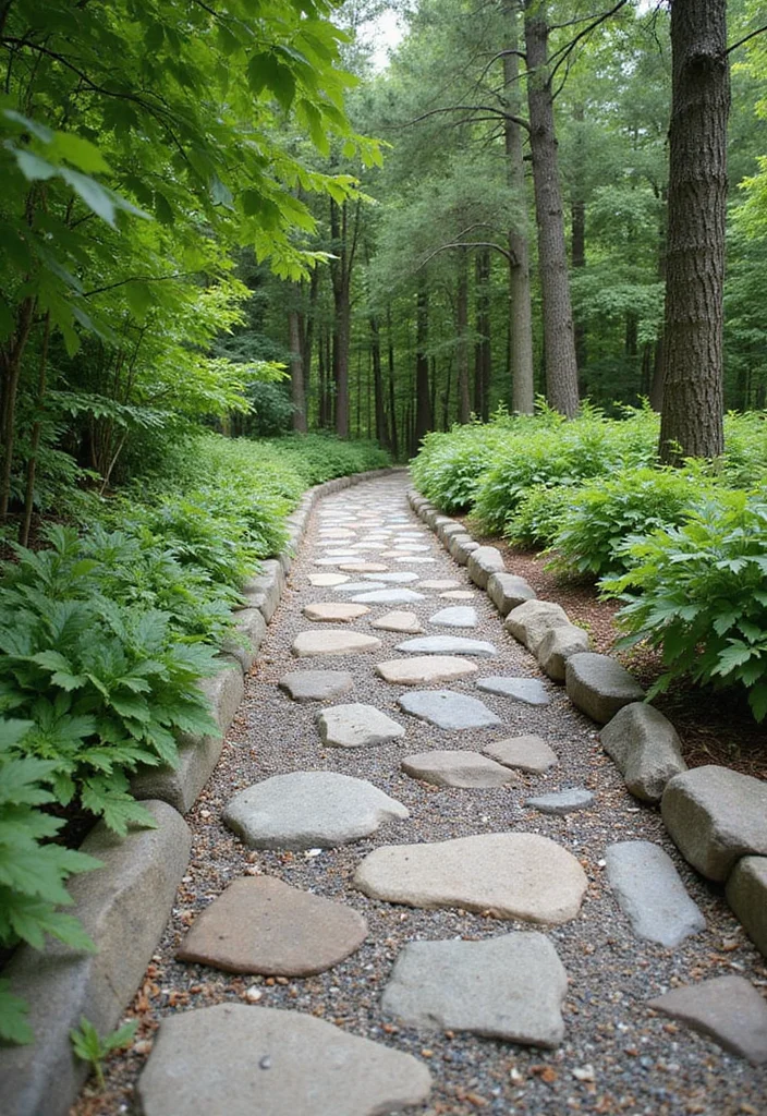 14 Backyard Decor Ideas for Stylish Welcoming Outdoor Spaces - 5. Eco-Friendly Pathways