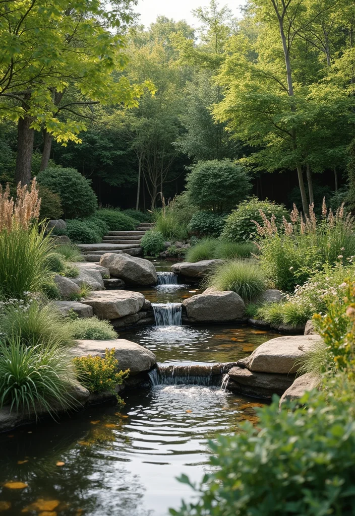 14 Backyard Decor Ideas for Stylish Welcoming Outdoor Spaces - 8. Water Features