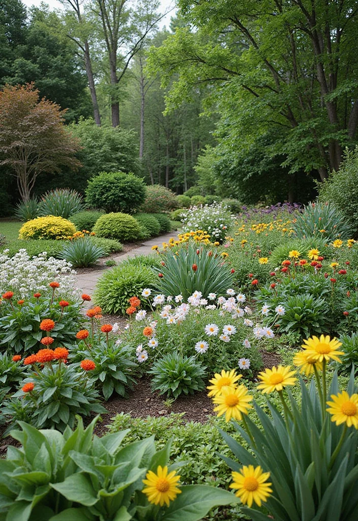 14 Backyard and Patio Ideas for Comfortable Practical Outdoor Living - 5. Native Plant Landscaping