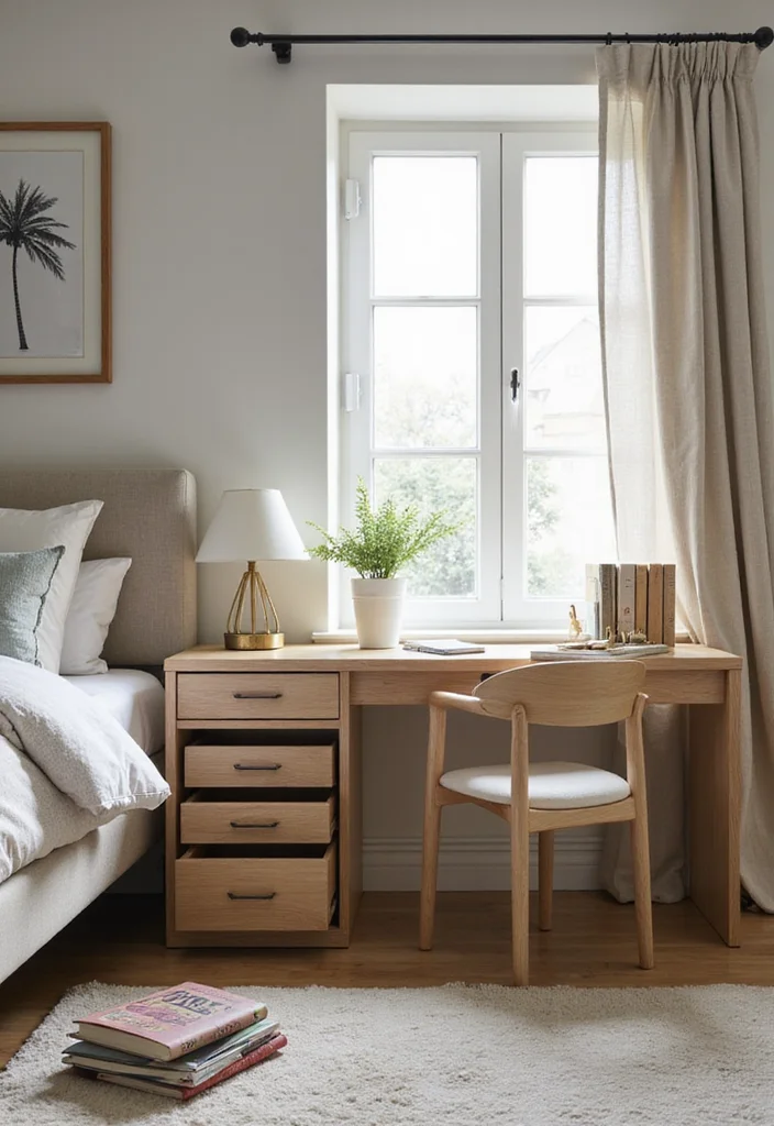 12 Bedroom and Dressing Room Ideas for Stylish Organized Layouts - 3. Functional Furniture Choices 1