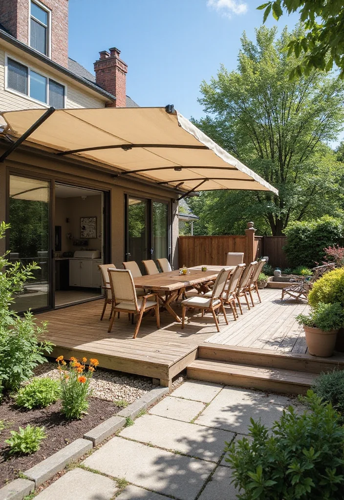 14 Backyard Deck Ideas for Functional Relaxed Outdoor Use - 4. Multi-Functional Decks 1