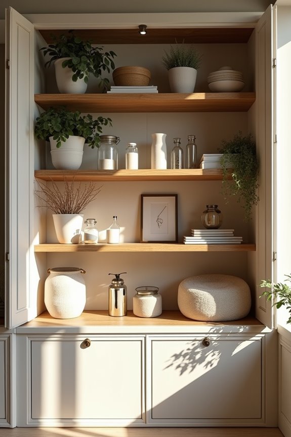 affordable thrifted display styling