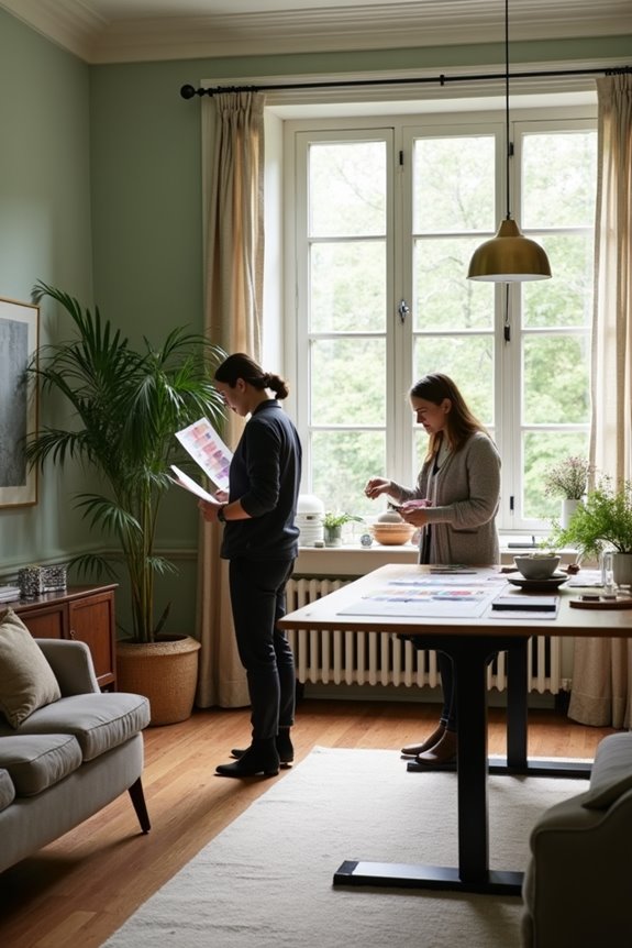 interior designers plan spaces and codes