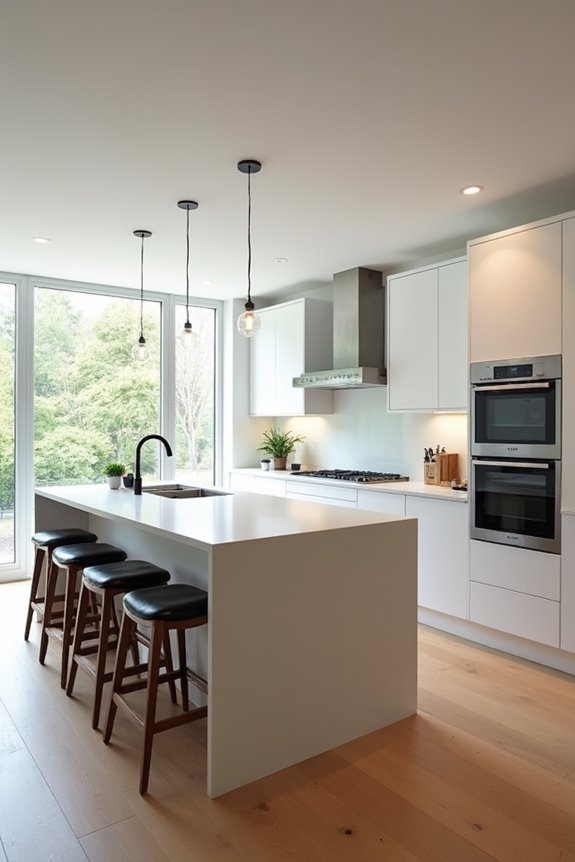 island layout hindering cooking workflow