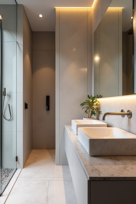 tile costs and fixture budgeting choices